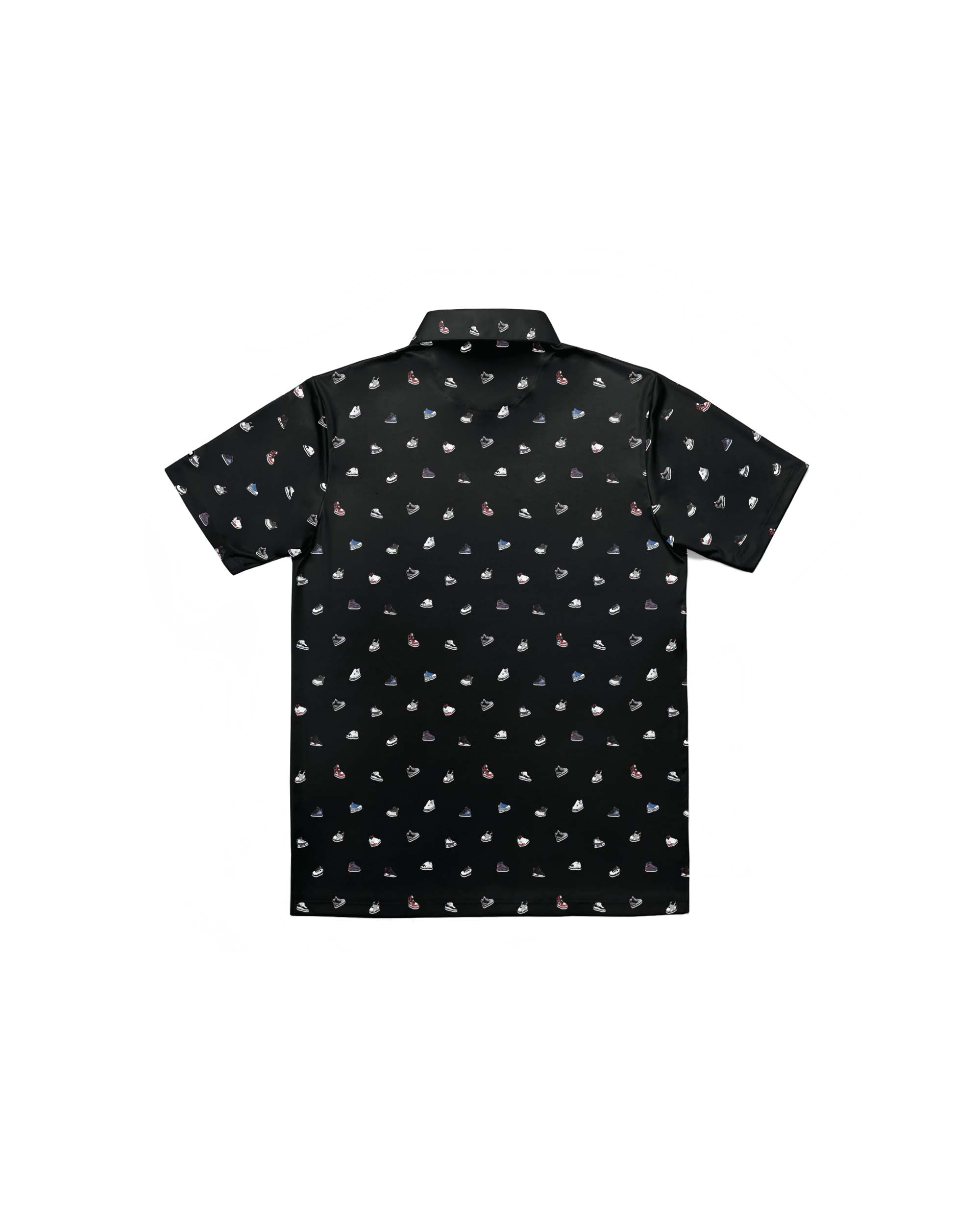 Babyfeet Black Modern Performance Polo