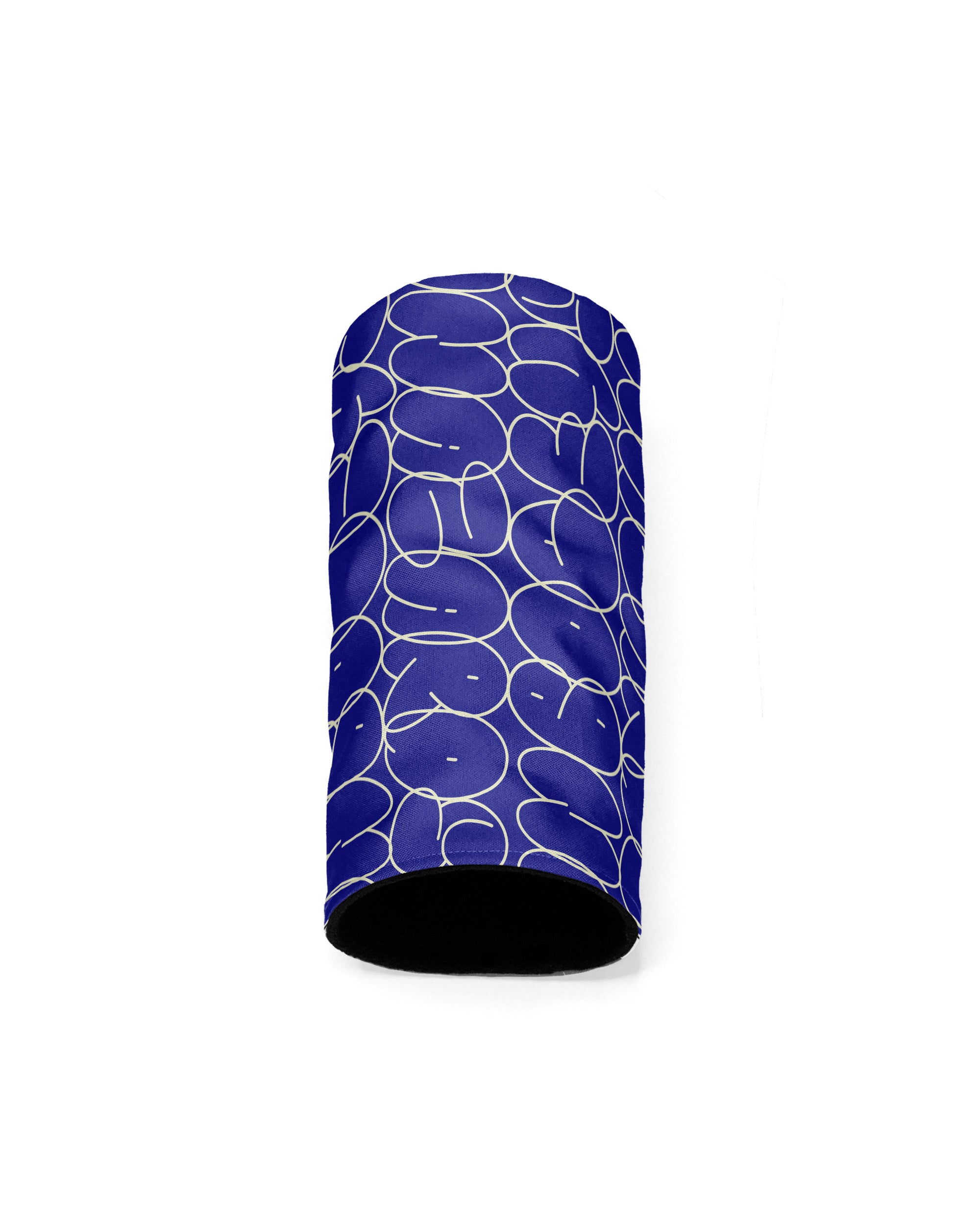 Blue Bubble Graffiti Driver Cover
