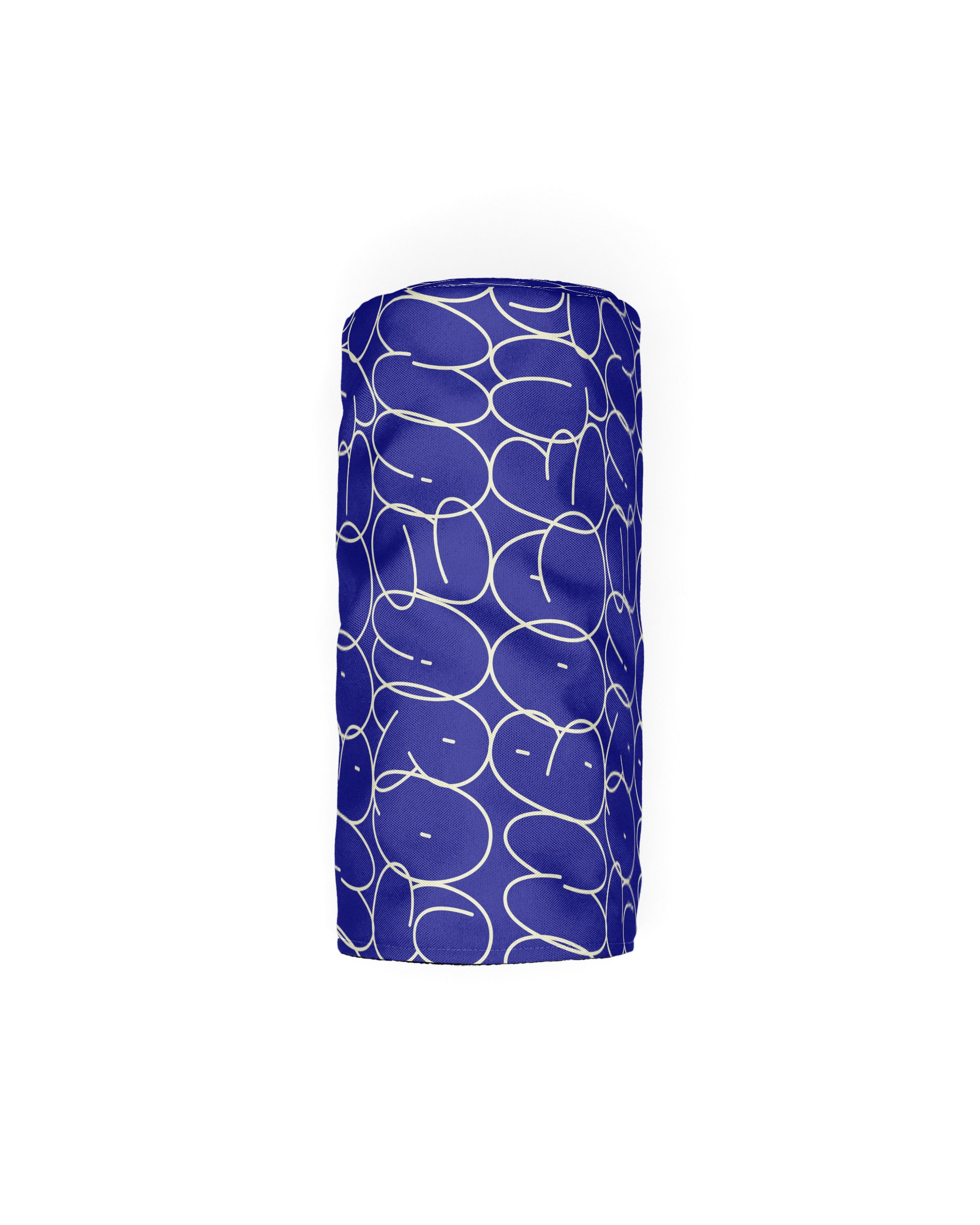 Blue Bubble Graffiti Driver Cover