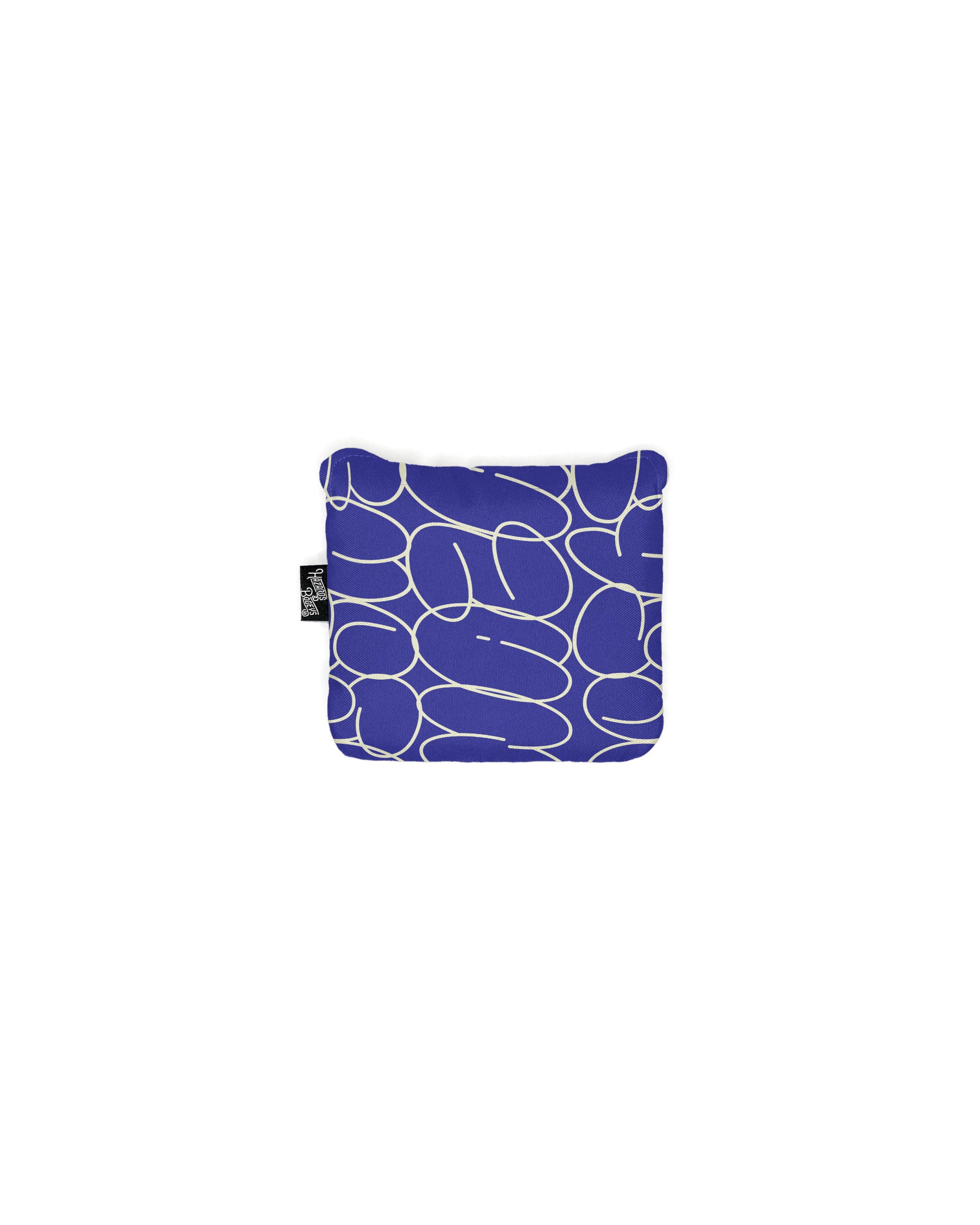 Blue Bubble Graffiti Mallet Putter Cover