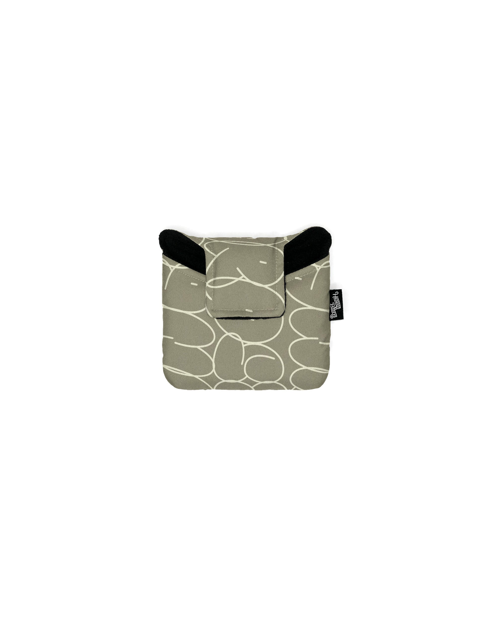 Light Olive Bubble Graffiti Mallet Putter Cover