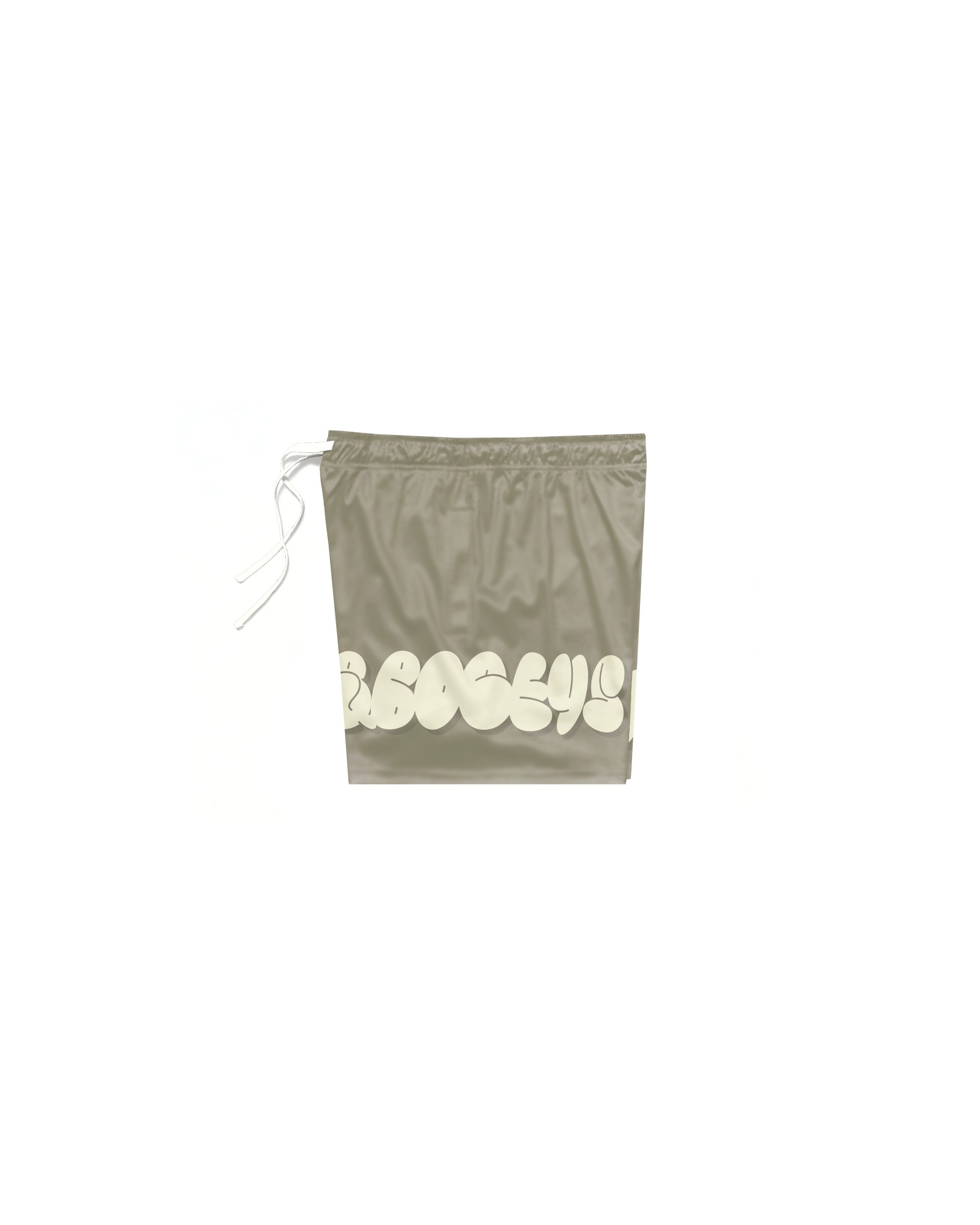 Light Olive Bubble Graffiti 6" Range Shorts