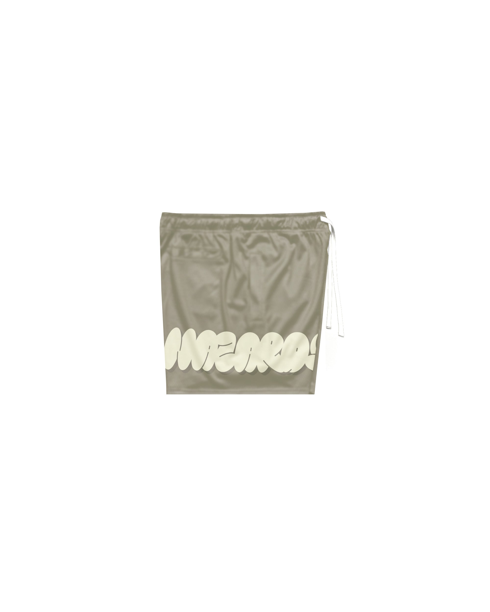 Light Olive Bubble Graffiti 6" Range Shorts