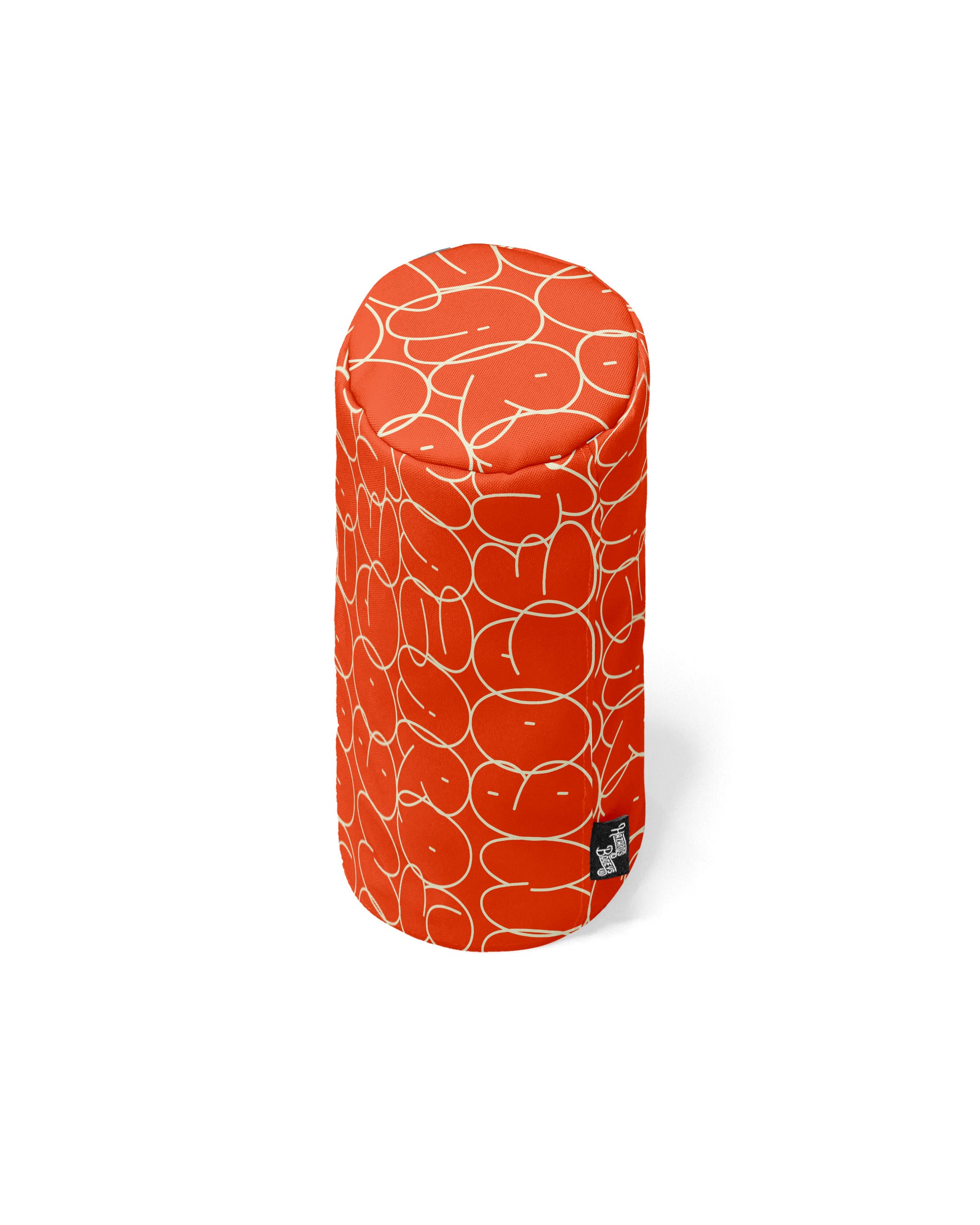 Orange Bubble Graffiti Driver Cover