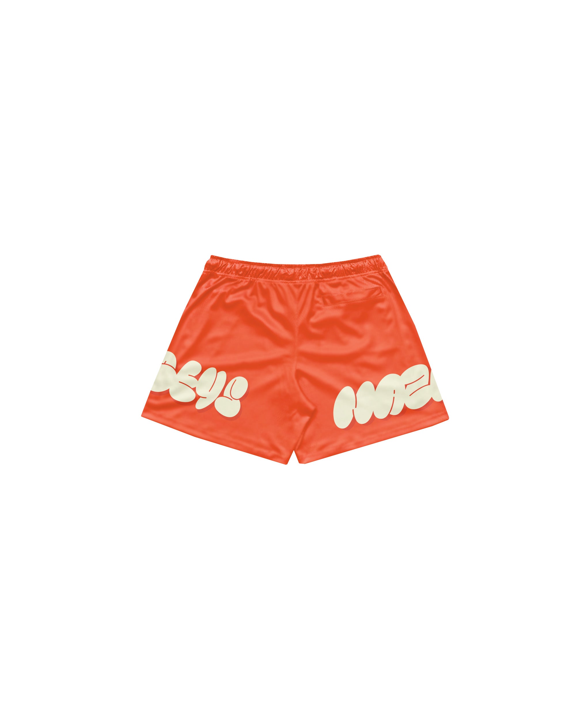 Orange Bubble Graffiti 6" Range Shorts