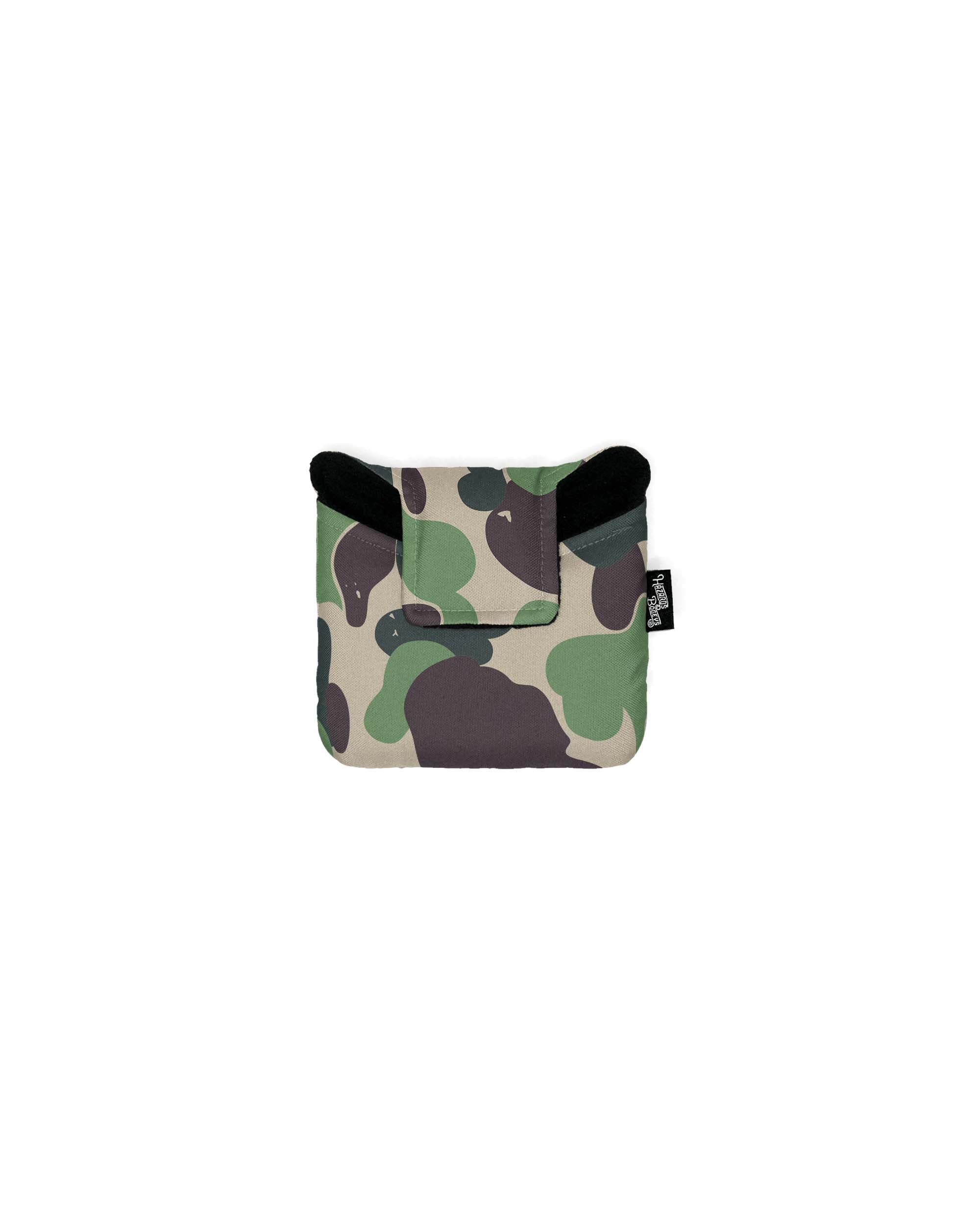 Camo Dark Olive Green Mallet Putter Cover