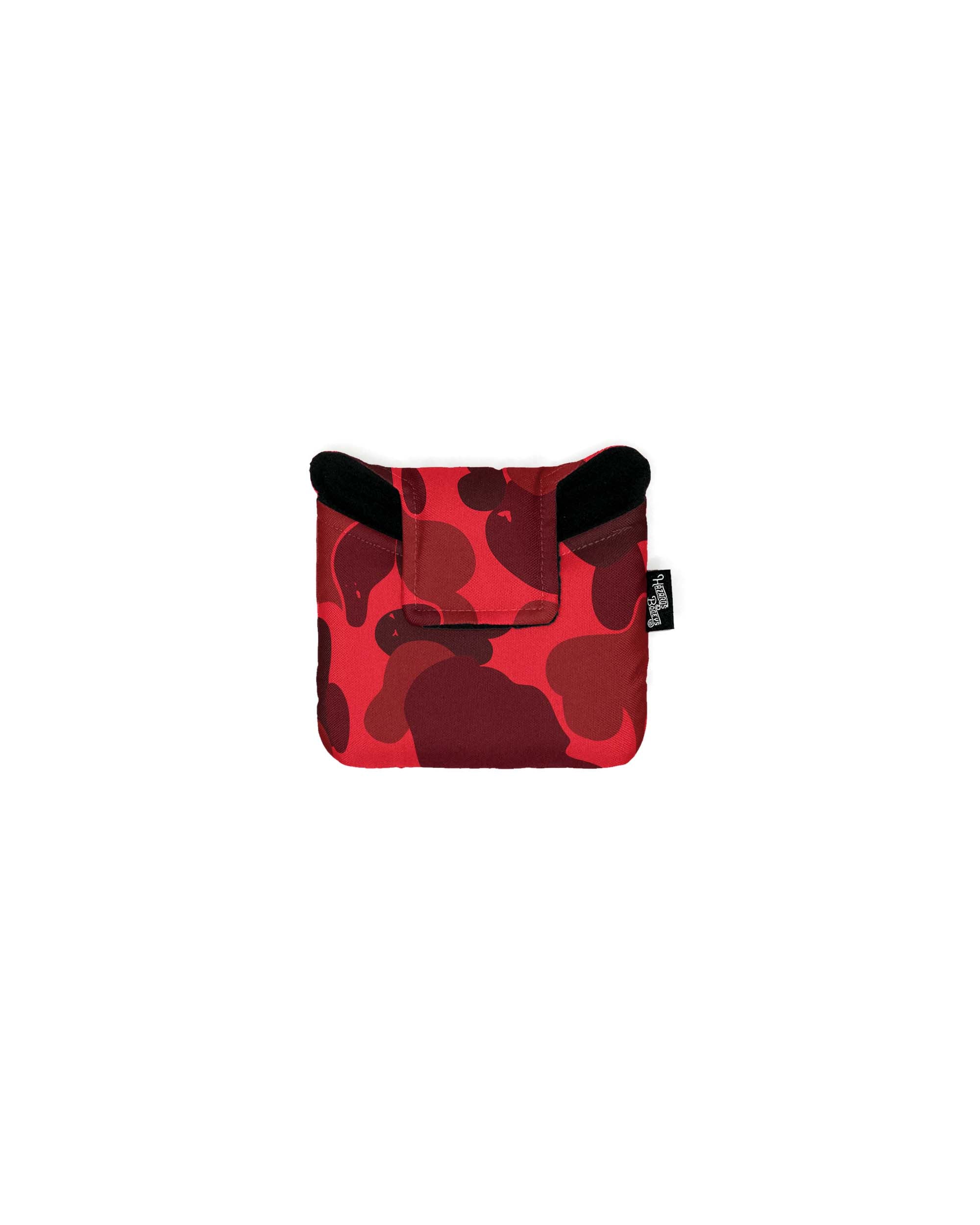 Camo Red Mallet Putter Cover