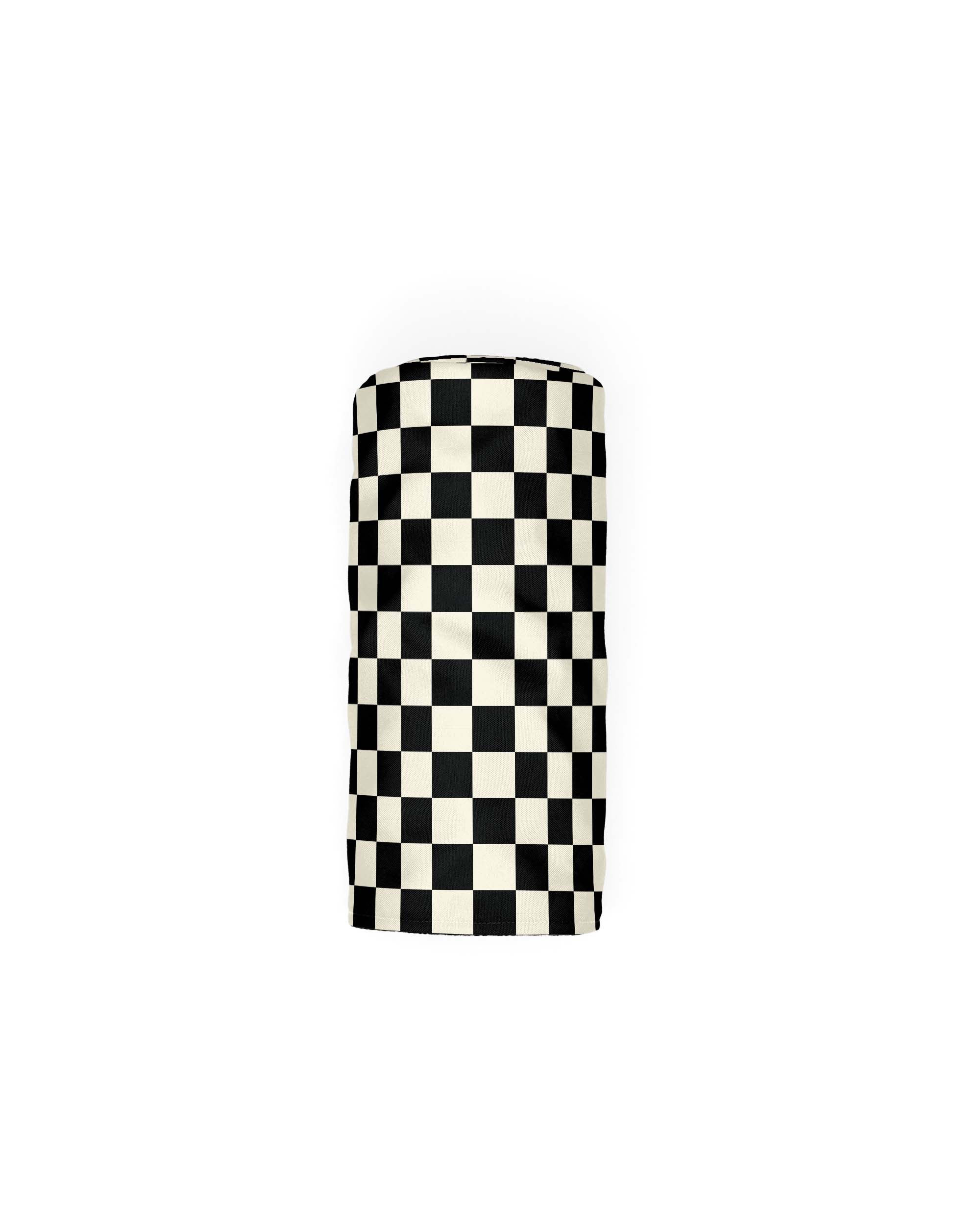 Checker Black Driver Cover