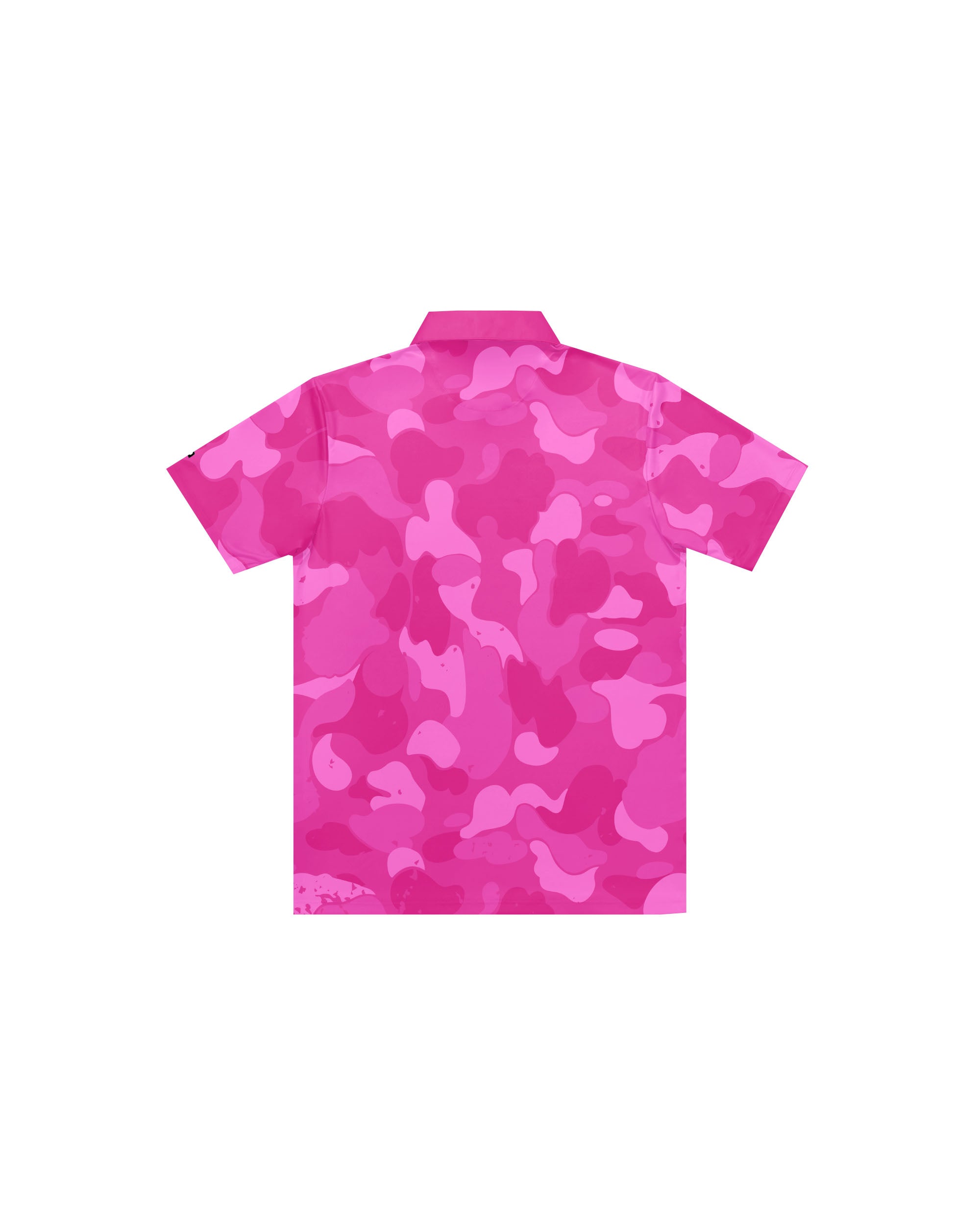 Electric Pink Camo Modern Performance Polo