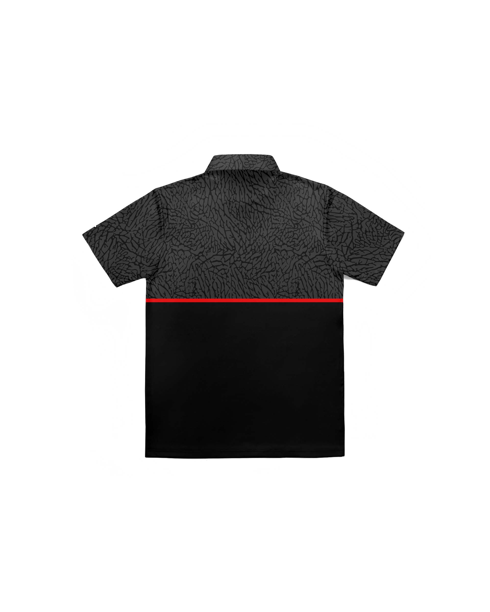 Elephant Print BRED Modern Performance Polo
