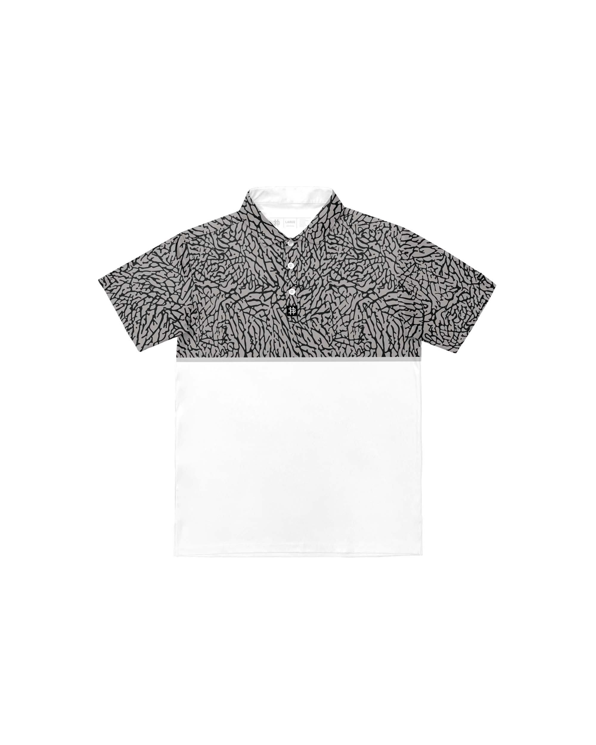 Elephant Print OG Modern Performance Polo