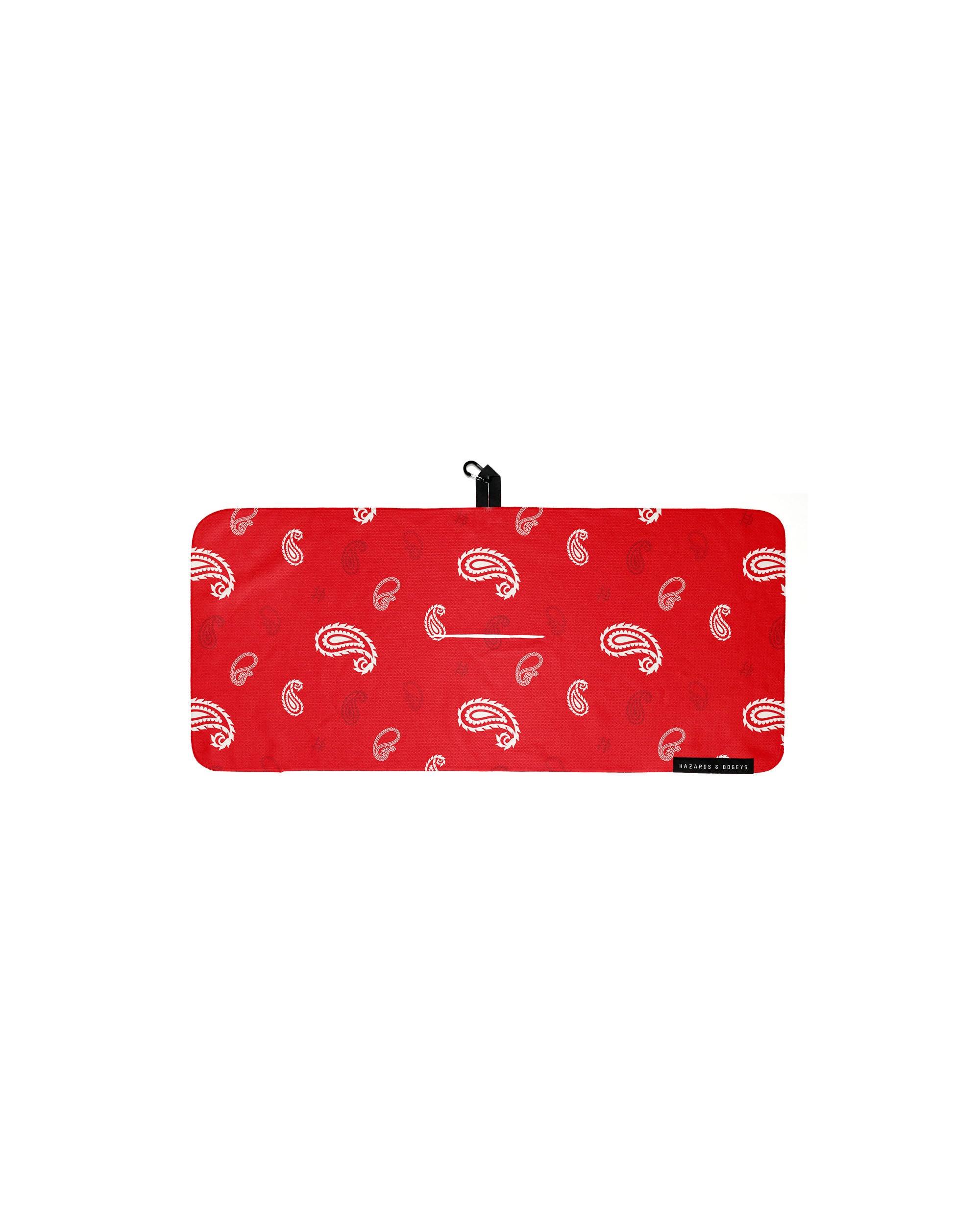 Paisley Red Tour Towel