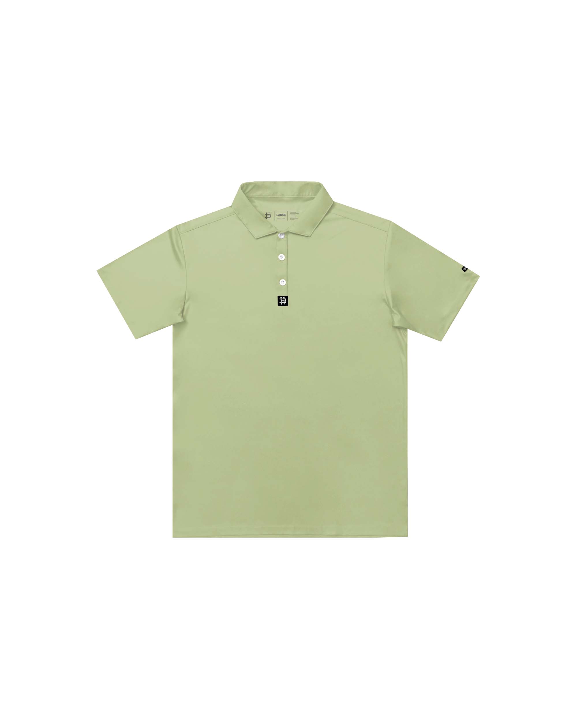 Resin Green Modern Performance Polo