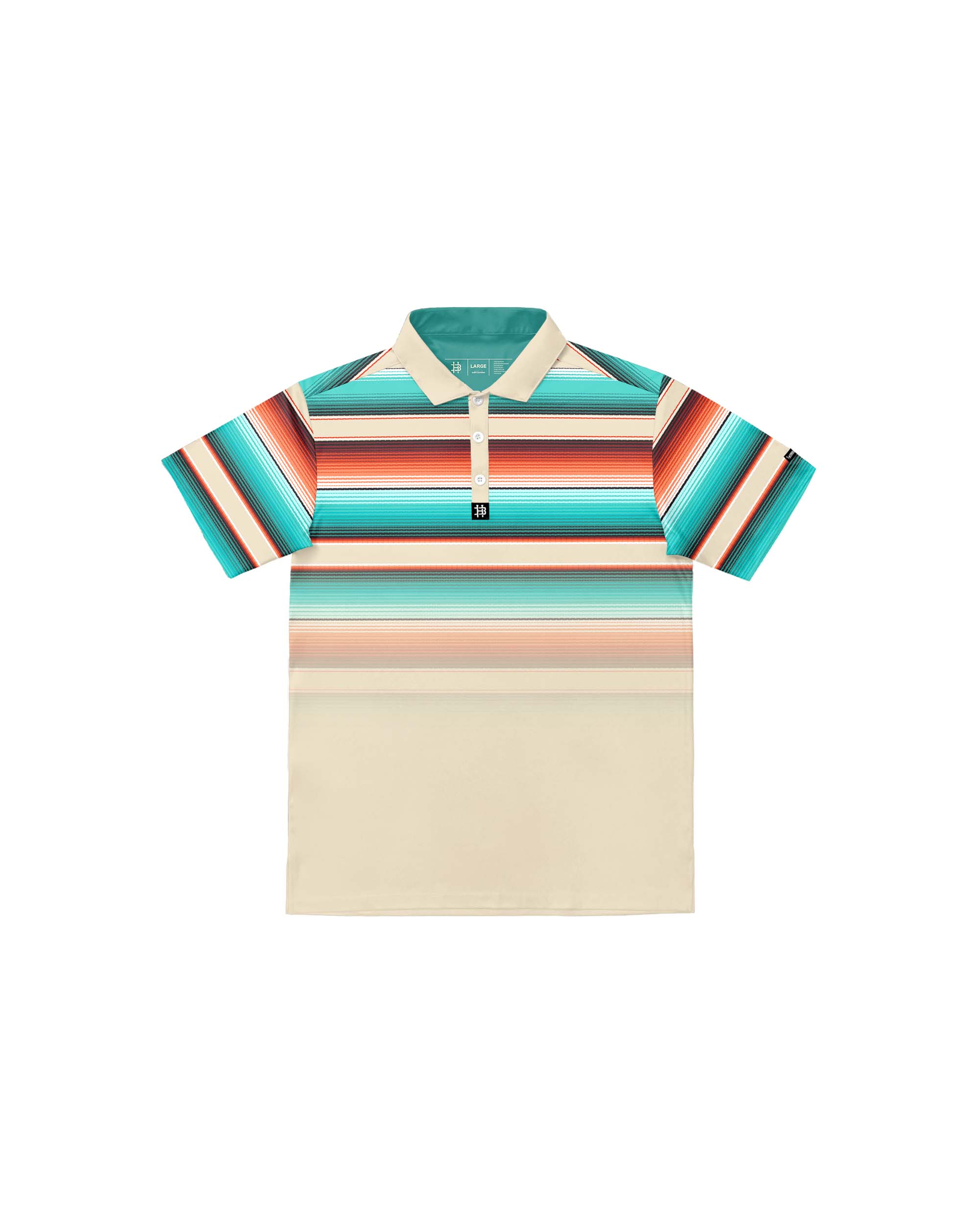 Sarape Crema Modern Performance Polo