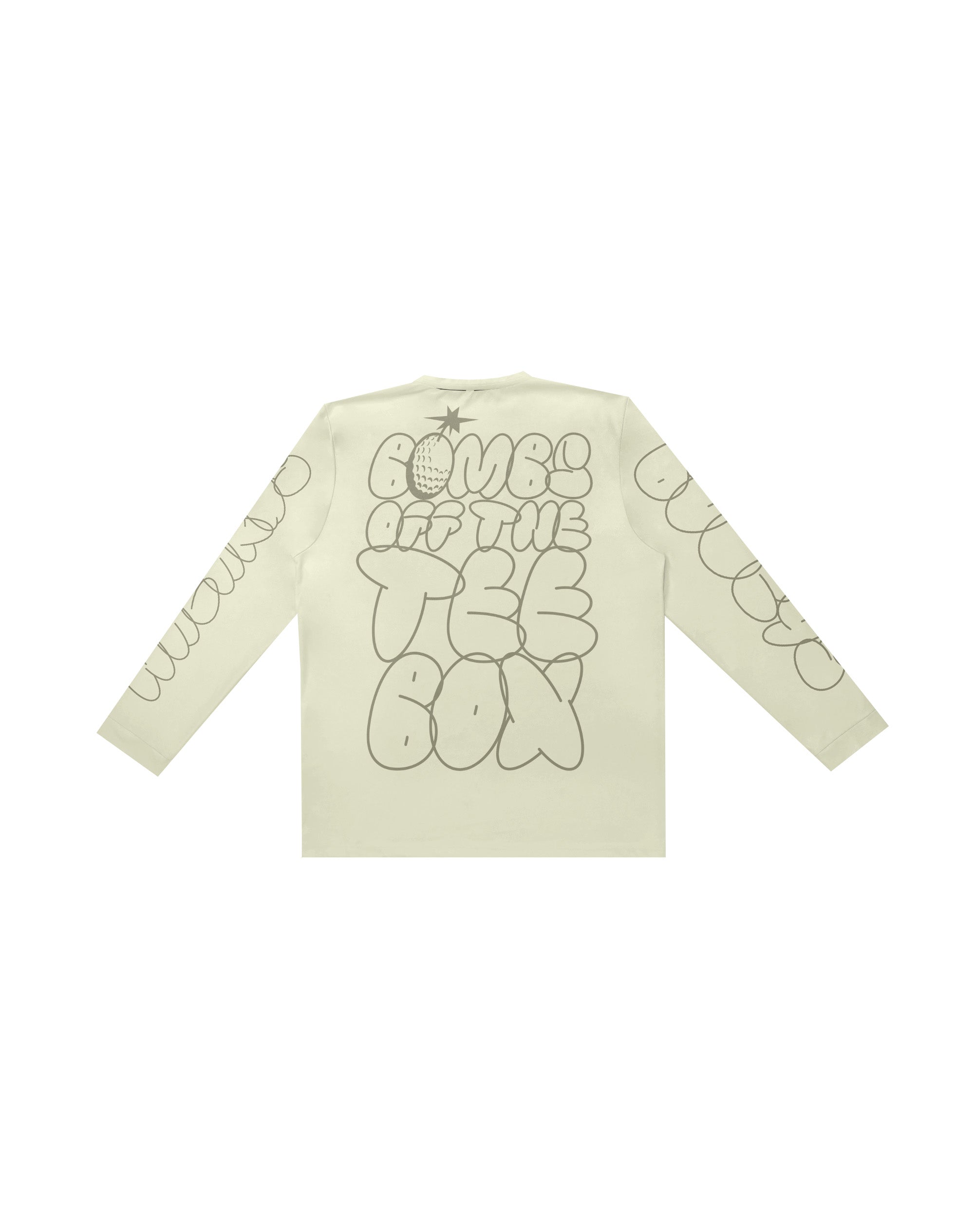Light Olive Tee Box Long Sleeve Shirt