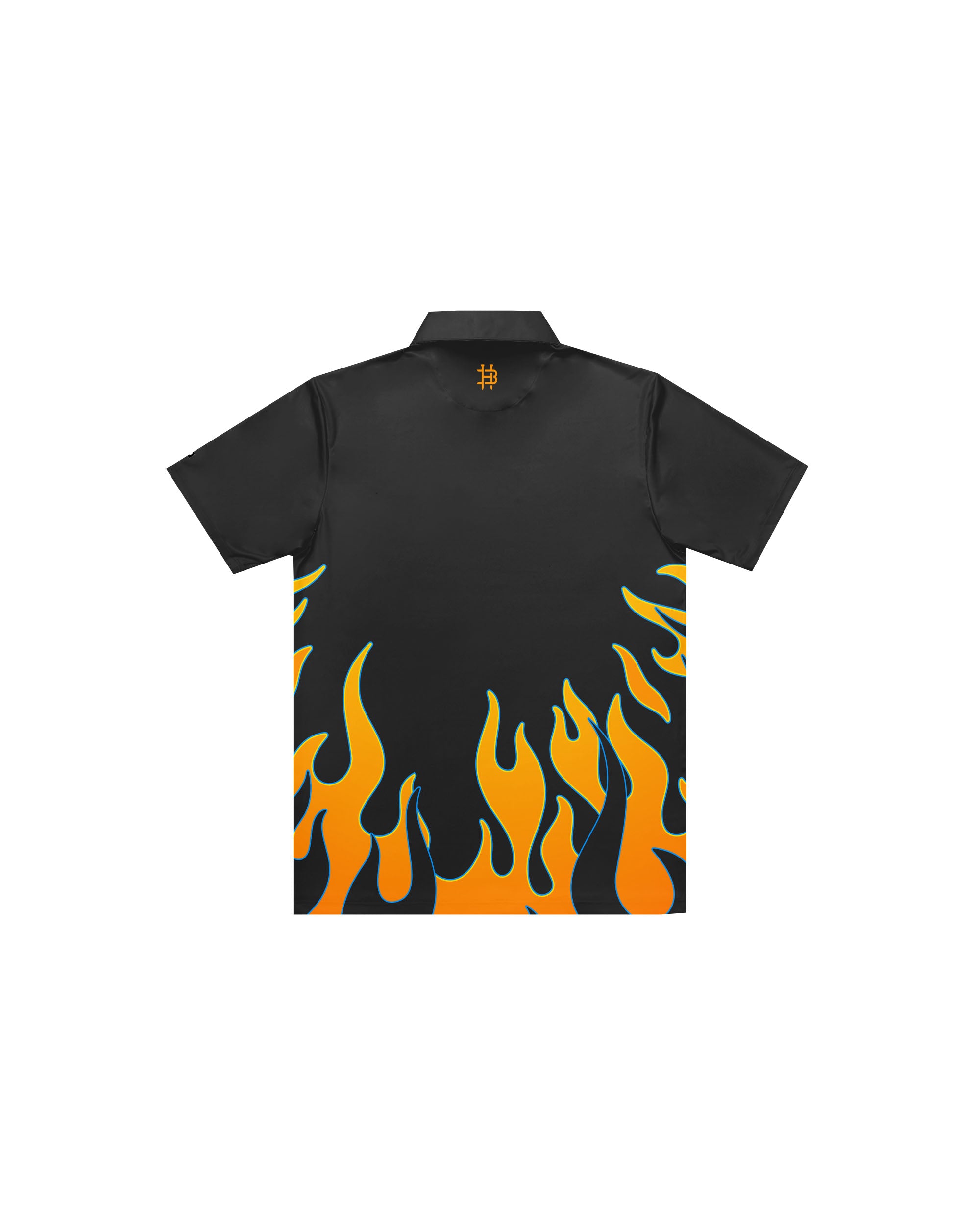 Vintage Flames Modern Performance Polo