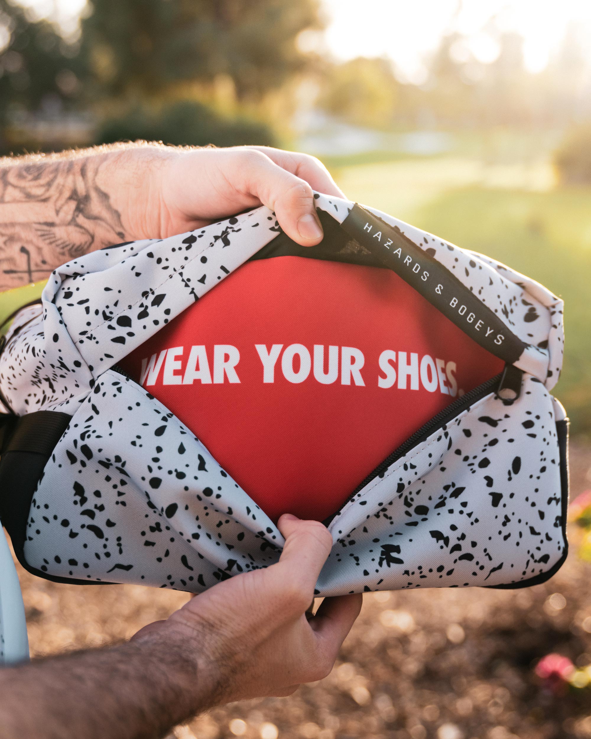 Cement Shoe Bag