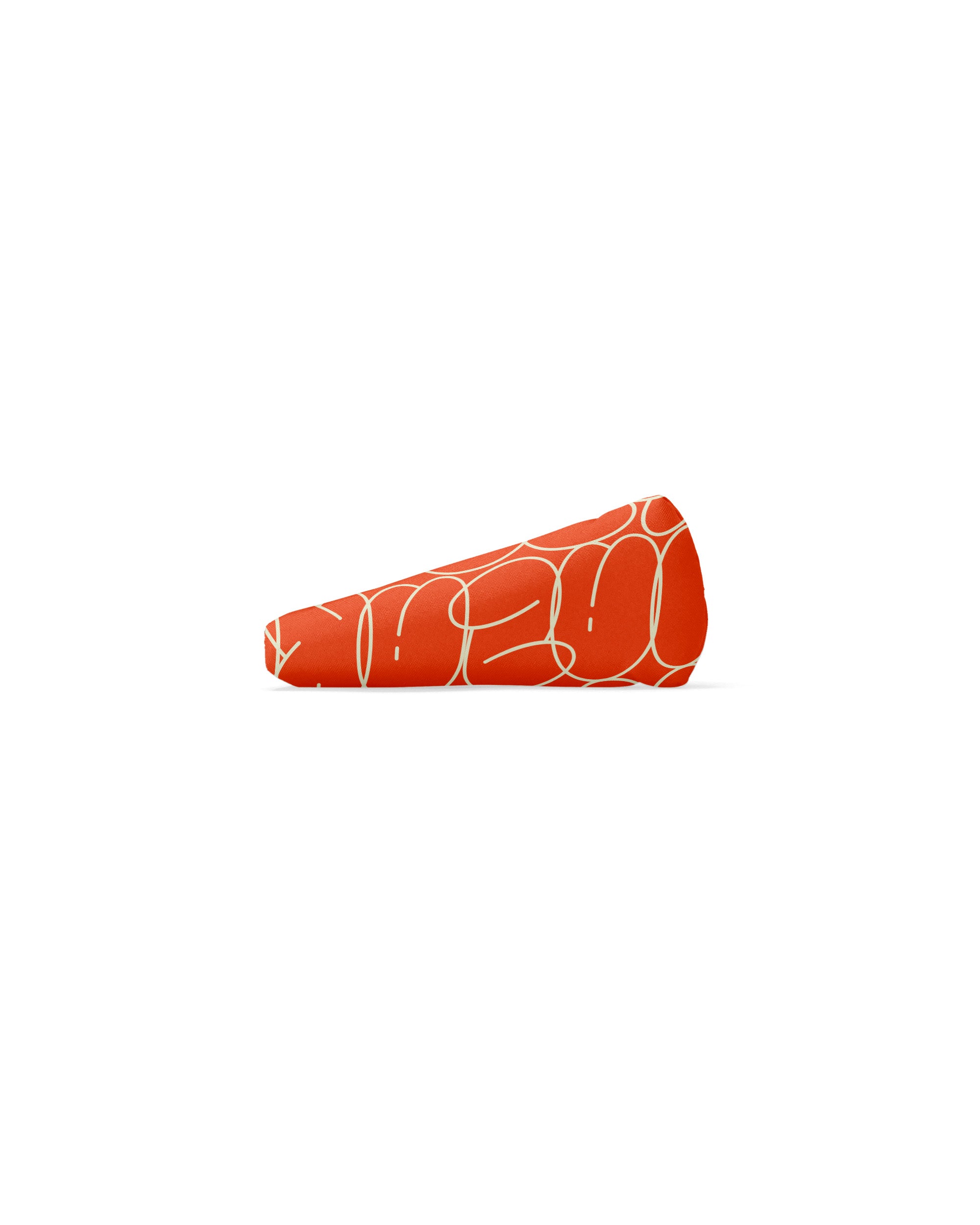 Orange Bubble Graffiti Blade Cover