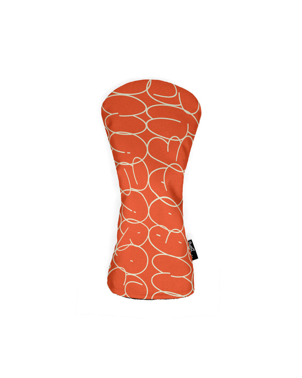 Orange Bubble Graffiti Hybrid Cover