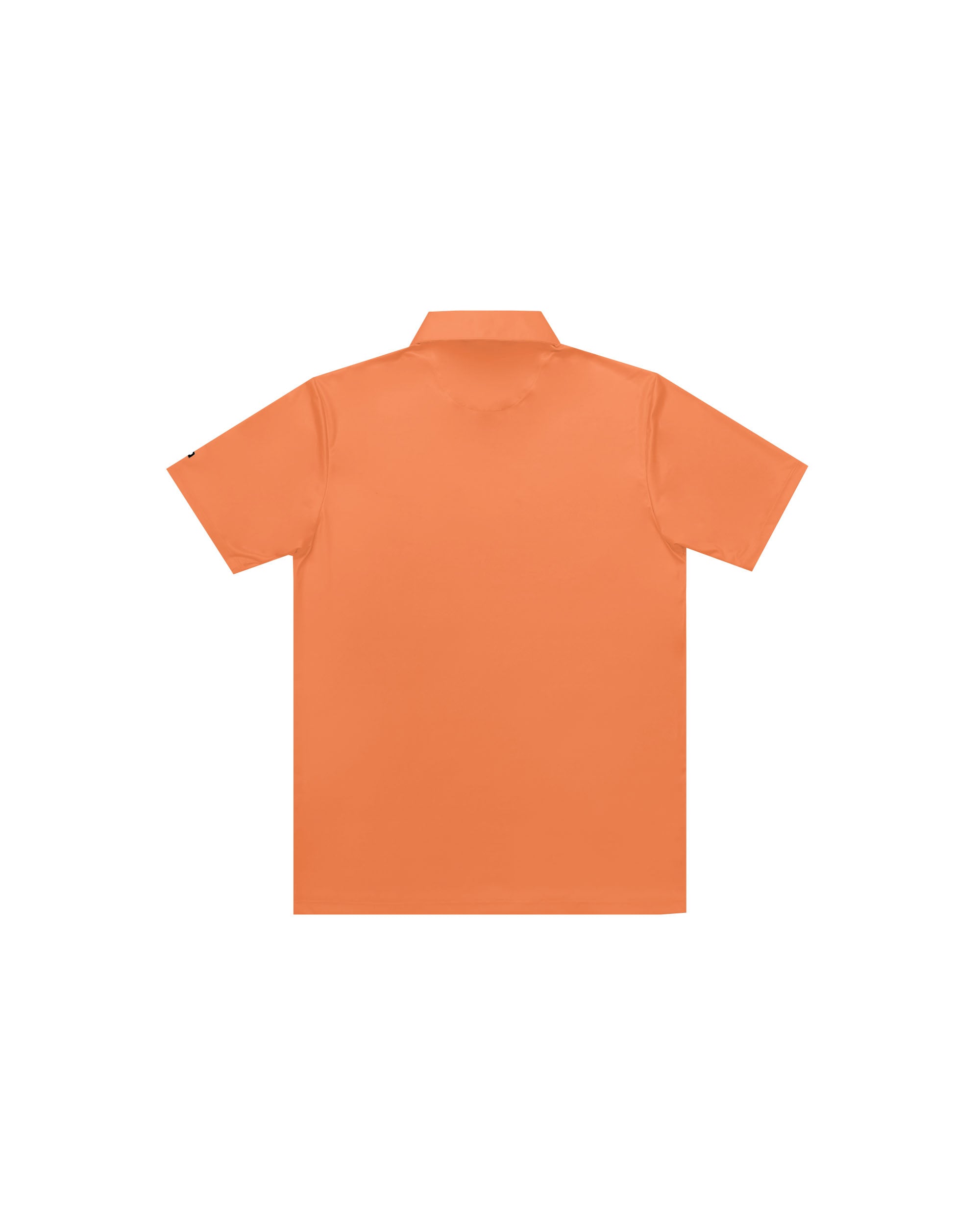 Orange Modern Performance Polo
