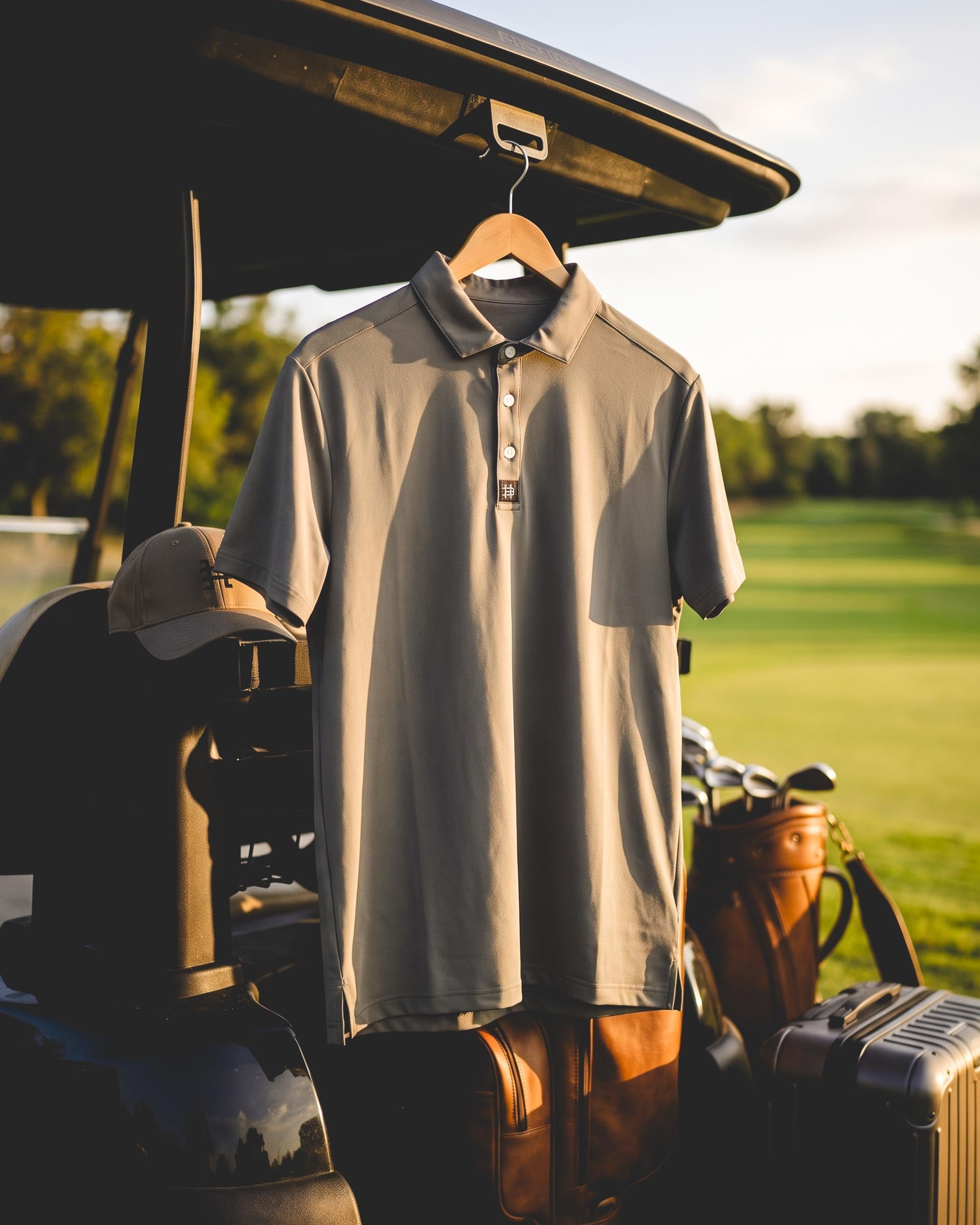 Soot Modern Performance Polo