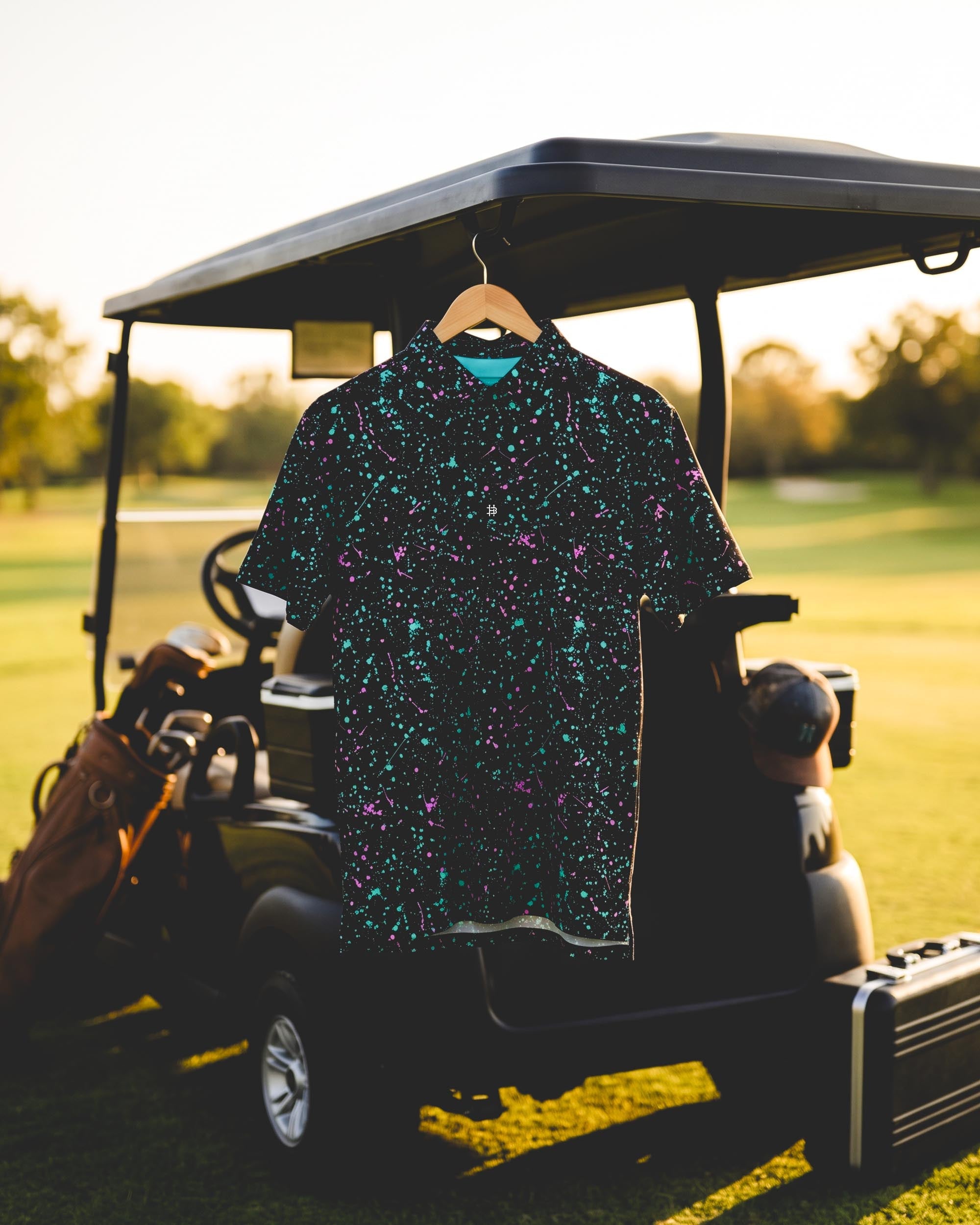 Splat South Beach Modern Performance Polo
